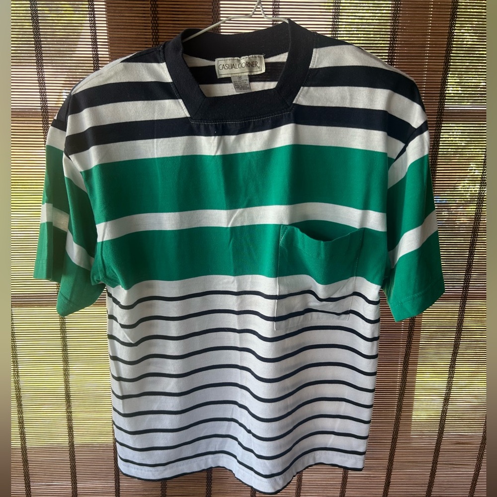Retro Removable-Shoulder-Pad Tee